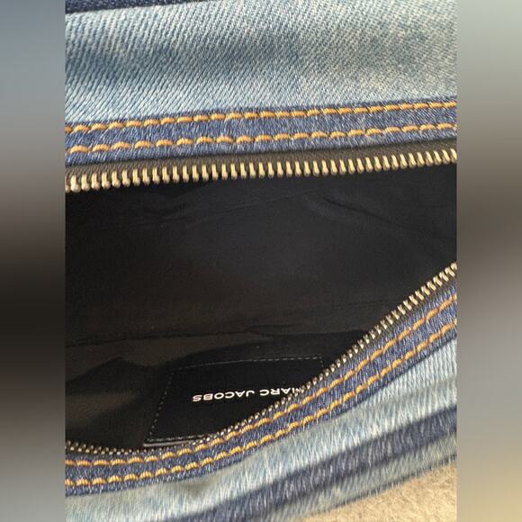 Marc Jacobs Blue Denim Satchel Bag NWT - Picture 6 of 7